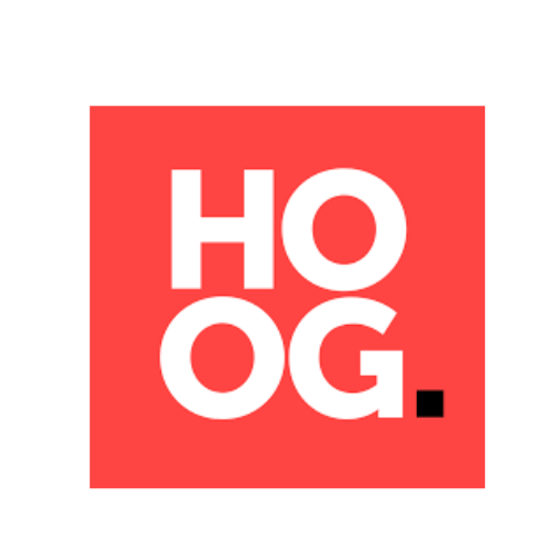 hoog design logo website