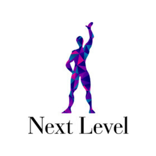 next level logo website